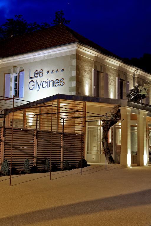 Hôtel Les Glycines - Restaurant&Spa Les Eyzies Exterior foto